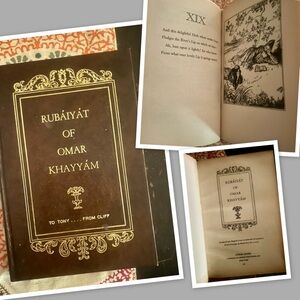 📜THE RUBAIYAT OF OMAR KHAYYAM Book